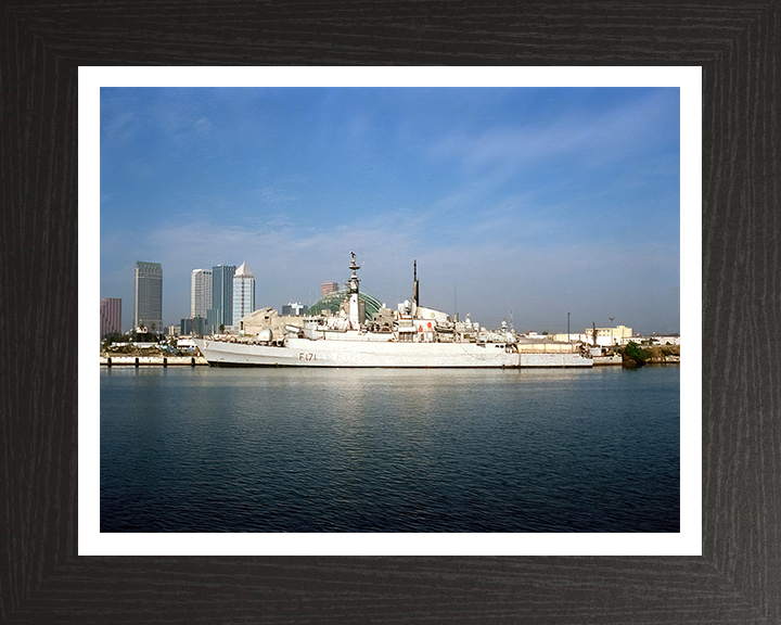 HMS Active F171 Royal Navy Type 21 frigate Photo Print or Framed Print - Hampshire Prints