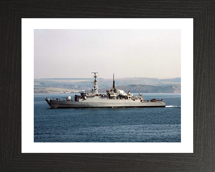 HMS Amazon F169 Royal Navy type 21 Frigate Photo Print or Framed Print - Hampshire Prints