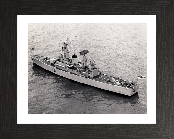 HMS Andromeda F57 Royal Navy Leander class frigate Photo Print or Framed Print - Hampshire Prints