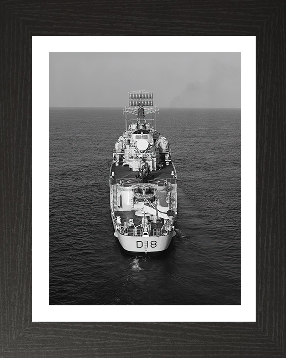 HMS Antrim D18 Royal Navy County class destroyer Photo Print or Framed Print - Hampshire Prints