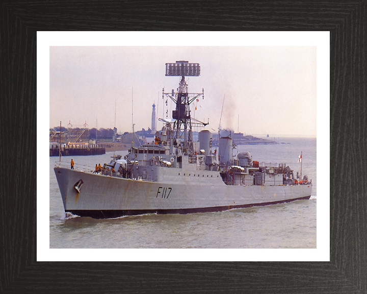 HMS Ashanti F117 Royal Navy Tribal Class Frigate Photo Print or Framed Print - Hampshire Prints