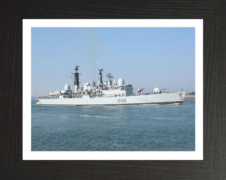 HMS Cardiff D108 | Photo Print | Framed Print | Poster | Type 42 | Destroyer | Royal Navy Hampshire Prints
