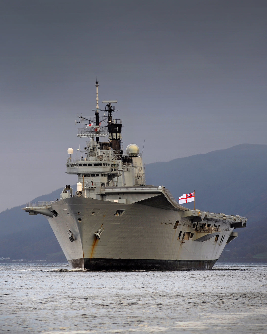 HMS Ark Royal R07 Royal Navy Invincible class aircraft carrier Photo Print or Framed Print - Hampshire Prints