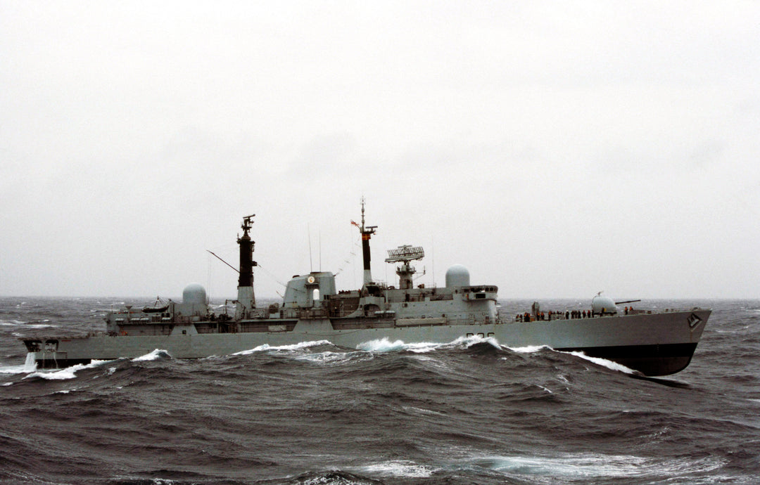 HMS Birmingham D86 Royal Navy Type 42 destroyer Photo Print or Framed Print - Hampshire Prints