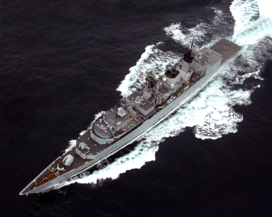 HMS Chatham F87 | Photo Print | Framed Print | Poster | Type 22 | Frigate | Royal Navy Hampshire Prints