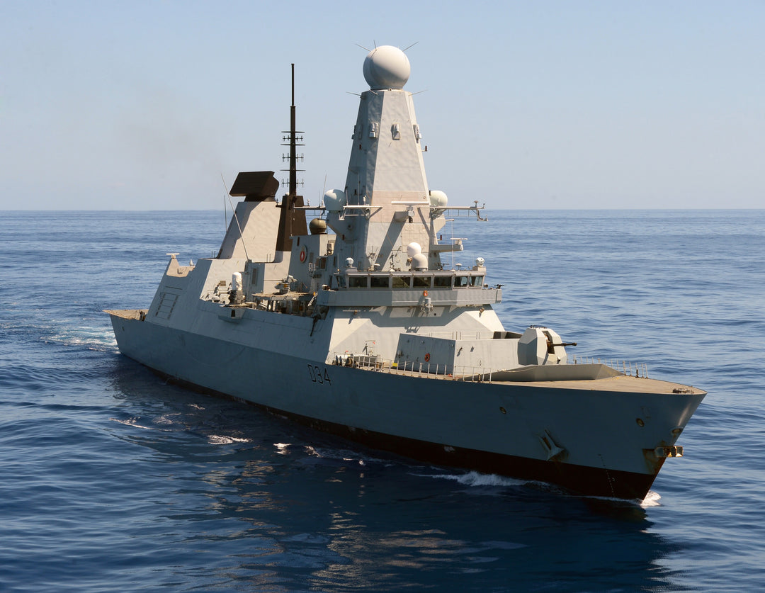 HMS Diamond D34 | Photo Print | Framed Print | Type 45 | Destroyer | Royal Navy Hampshire Prints