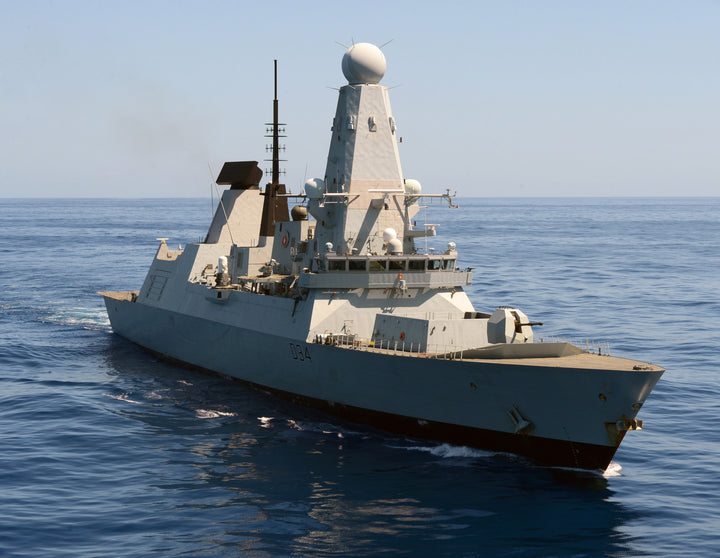 HMS Diamond D34 | Photo Print | Framed Print | Type 45 | Destroyer | Royal Navy Hampshire Prints