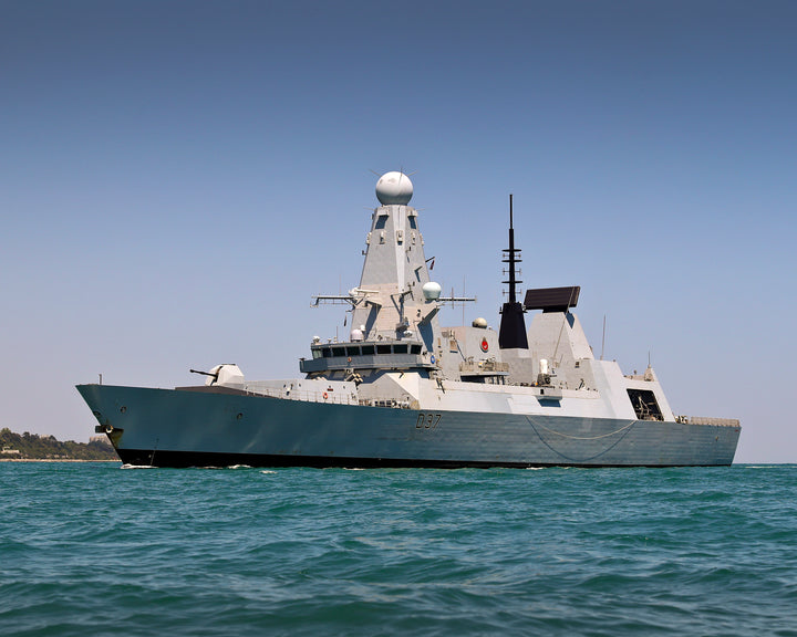 HMS Duncan D37 Royal Navy Type 45 Destroyer Photo Print or Framed Print - Hampshire Prints