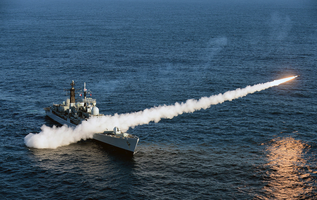 HMS Edinburgh D97 Royal Navy Type 42 Destroyer Photo Print or Framed Print - Hampshire Prints