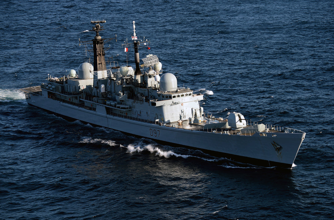 HMS Edinburgh D97 | Photo Print | Framed Print | Poster | Type 42 | Destroyer | Royal Navy Hampshire Prints