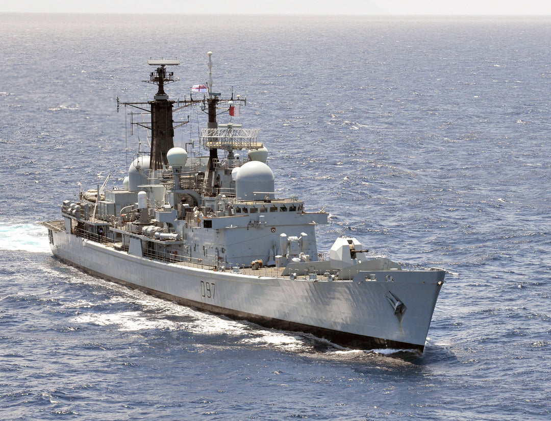 HMS Edinburgh D97 Royal Navy Type 42 Destroyer Photo Print or Framed Print - Hampshire Prints