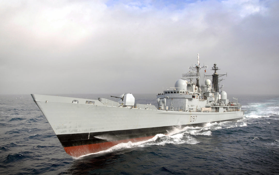HMS Edinburgh D97 | Photo Print | Framed Print | Poster | Type 42 | Destroyer | Royal Navy Hampshire Prints