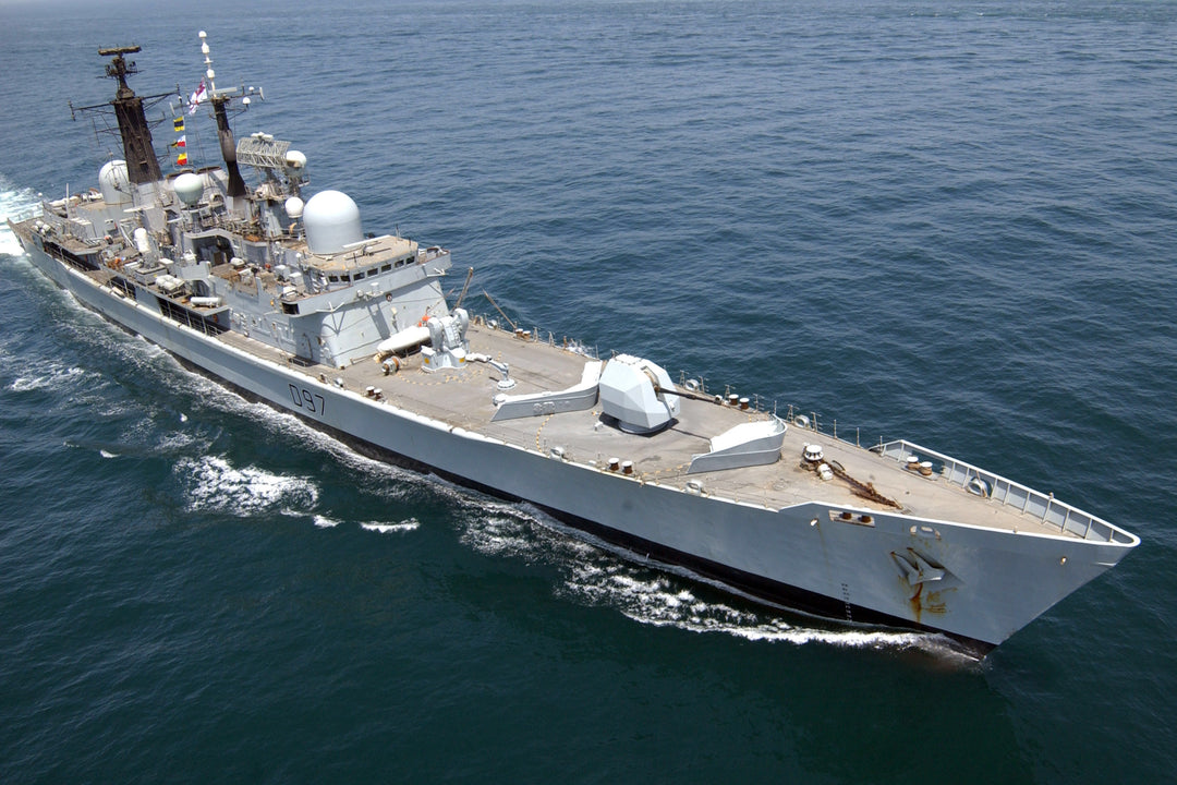 HMS Edinburgh D97 | Photo Print | Framed Print | Poster | Type 42 | Destroyer | Royal Navy Hampshire Prints
