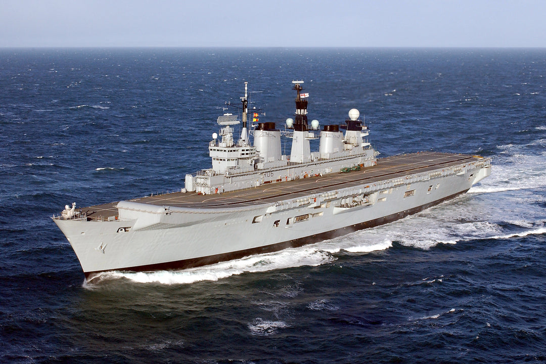 HMS Illustrious R06 | Photo Print | Framed Print | Invincible Class | Aircraft Carrier | Royal Navy Hampshire Prints