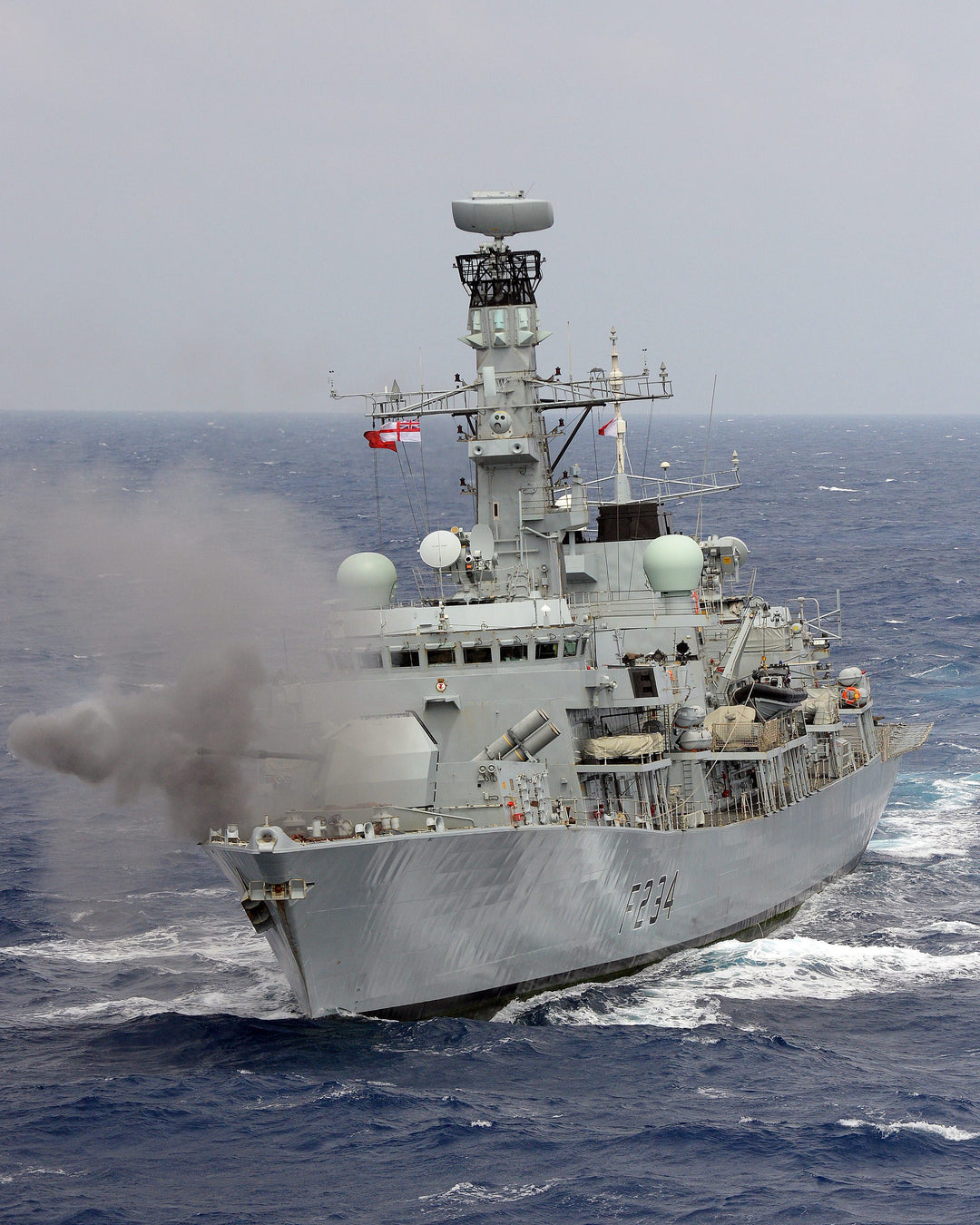 HMS Iron Duke F234 Royal Navy Type 23 frigate Photo Print or Framed Print - Hampshire Prints