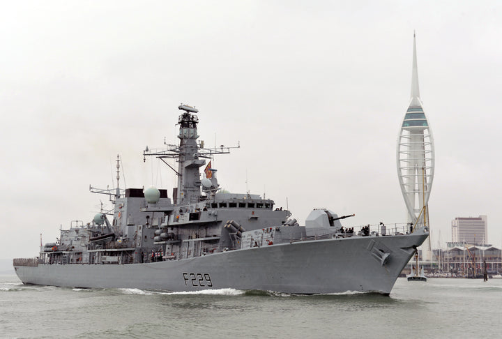 HMS Lancaster F229 | Photo Print | Framed Print | Poster | Type 23 | Frigate | Royal Navy Hampshire Prints