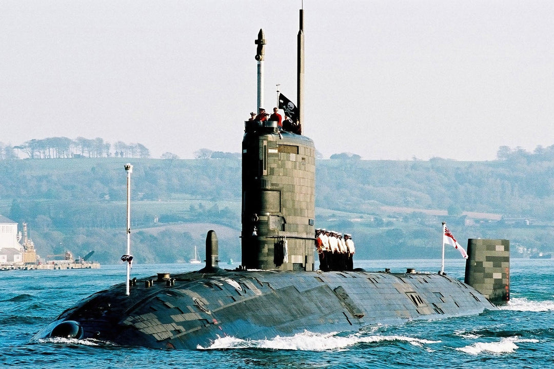 HMS Turbulent S87 Royal Navy Trafalgar class Submarine Photo Print or Framed Print - Hampshire Prints