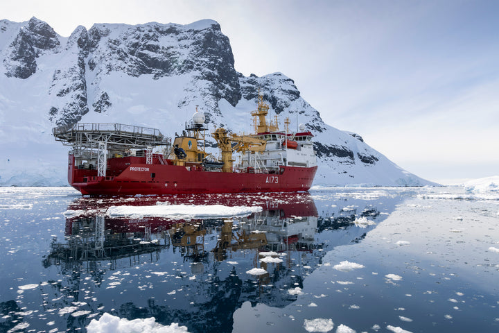 HMS Protector A173 | Photo Print | Framed Print | Poster | Ice Patrol Vessel | Royal Navy Hampshire Prints