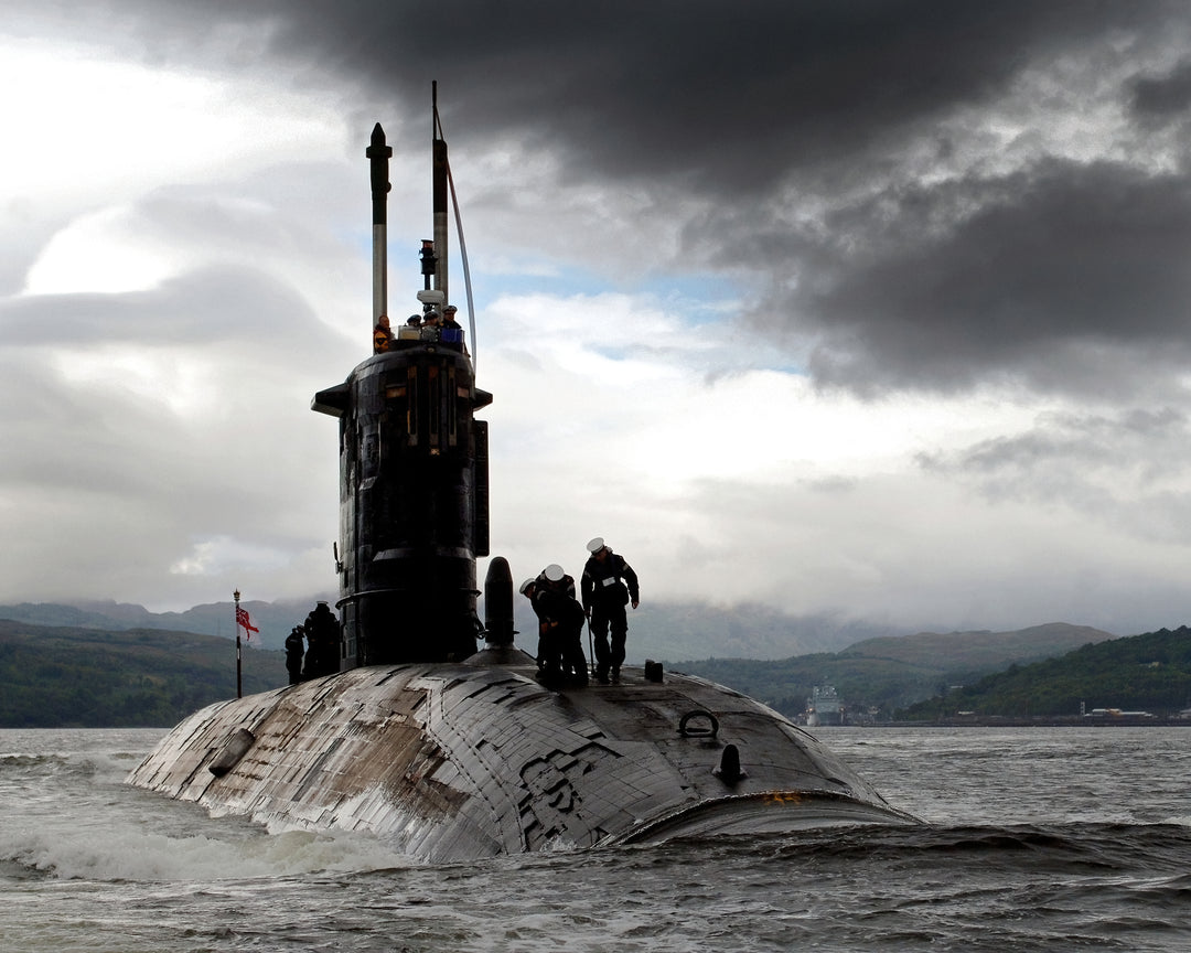 HMS Sovereign S108 Royal Navy Swiftsure class Submarine Photo Print or Framed Print - Hampshire Prints