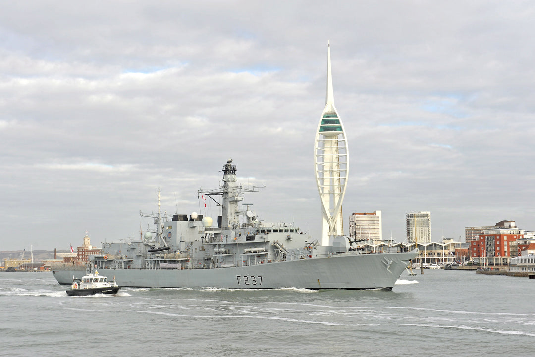 HMS Westminster F237 Royal Navy type 23 Frigate Photo Print or Framed Print - Hampshire Prints