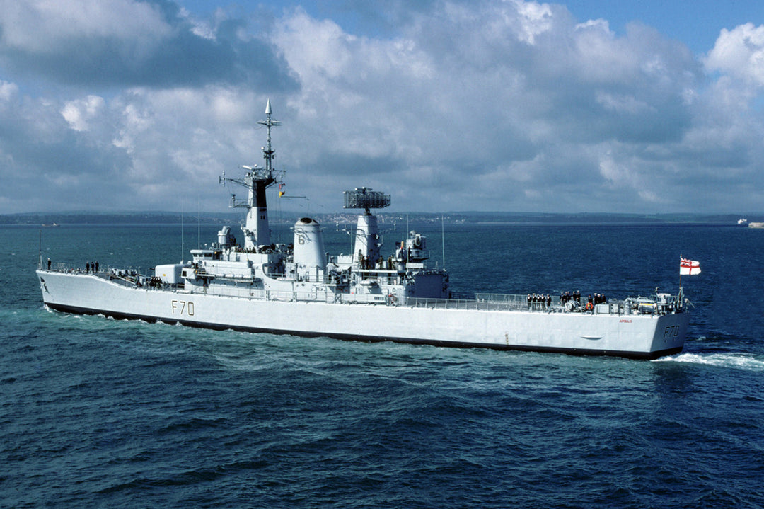 HMS Apollo F70 | Photo Print | Framed Print | Poster | Leander Class | Frigate | Royal Navy Hampshire Prints