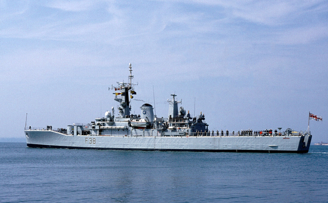 HMS Arethusa F38 Royal Navy Leander Class Frigate Photo Print or Framed Print - Hampshire Prints