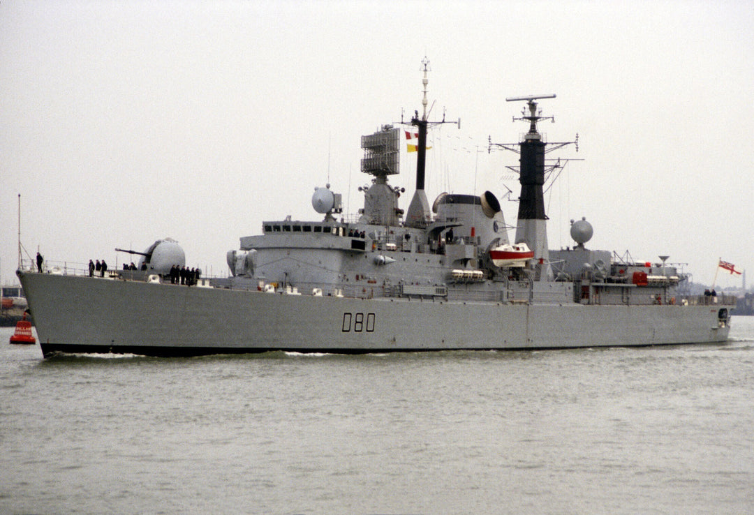 HMS Sheffield D80 | Photo Print | Framed Print | Poster | Type 42 | Destroyer | Royal Navy Hampshire Prints