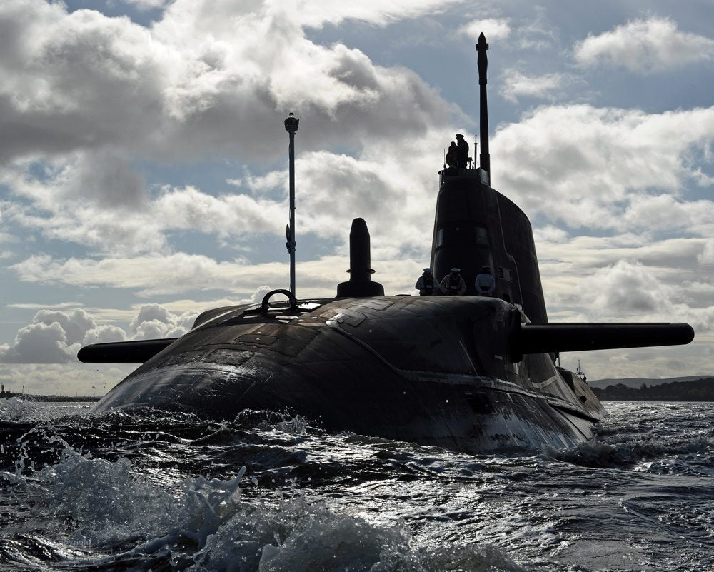 HMS Ambush S120 Royal Navy Astute class Submarine Photo Print or Framed Print - Hampshire Prints