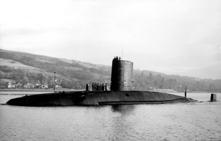 HMS Courageous S50 Royal Navy Valiant class Submarine Photo Print or Framed Print - Hampshire Prints