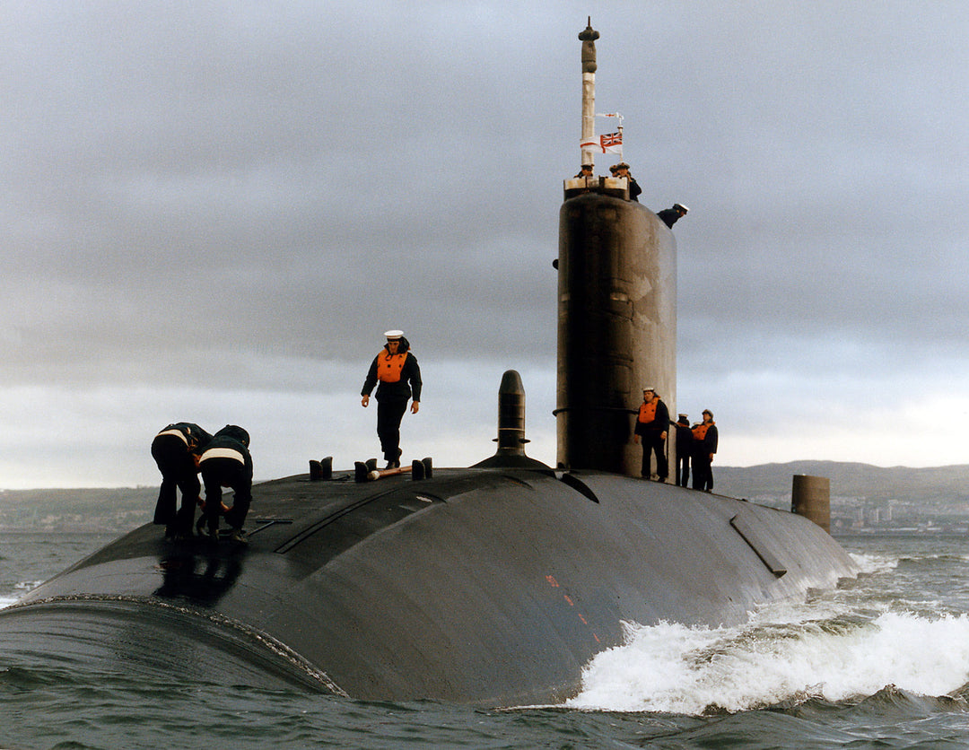 HMS Trafalgar S107 Royal Navy Trafalgar class Submarine Photo Print or Framed Print - Hampshire Prints