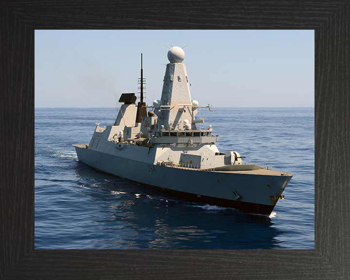 HMS Diamond D34 Royal Navy Type 45 Destroyer Photo Print or Framed Print - Hampshire Prints