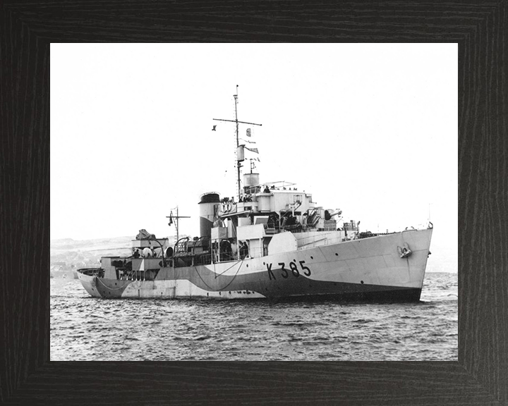 HMS Arabis K385 Royal Navy Flower class corvette Photo Print or Framed Print - Hampshire Prints