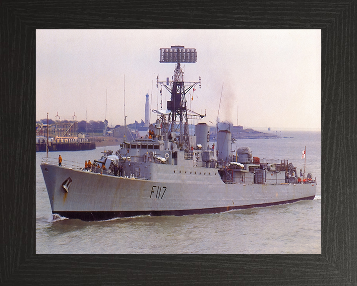 HMS Ashanti F117 Royal Navy Tribal Class Frigate Photo Print or Framed Print - Hampshire Prints