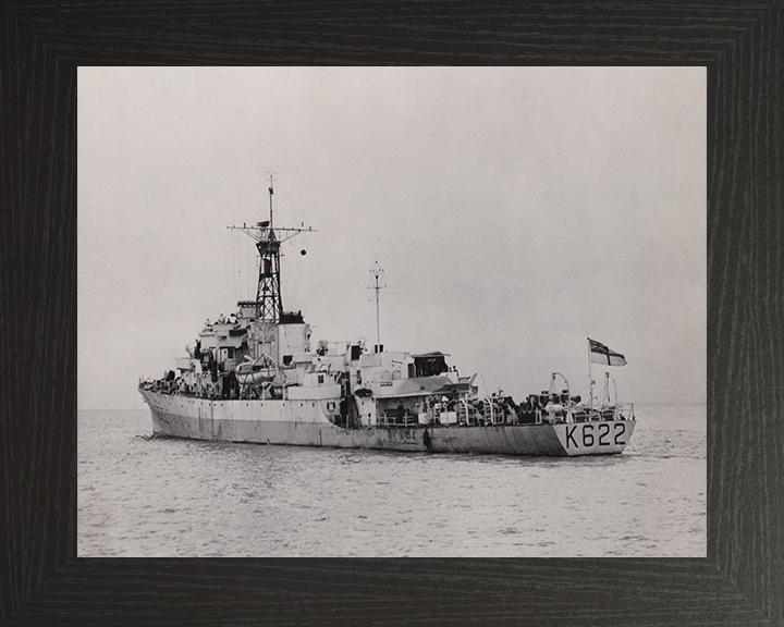 HMS Burghead Bay K622/F622 Royal Navy Bay Class Frigate Photo Print or Framed Print - Hampshire Prints