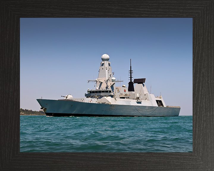 HMS Duncan D37 Royal Navy Type 45 Destroyer Photo Print or Framed Print - Hampshire Prints