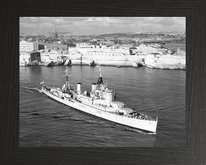 HMS Bermuda (52) Royal Navy Fiji class light cruiser Photo Print or Framed Photo Print - Hampshire Prints