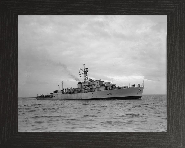 HMS Enard Bay K435 Royal Navy Bay Class Frigate Photo Print or Framed Print - Hampshire Prints