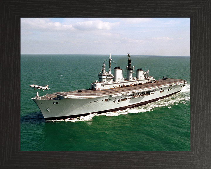 HMS Ark Royal R07 Royal Navy Invincible class aircraft carrier Photo Print or Framed Print - Hampshire Prints