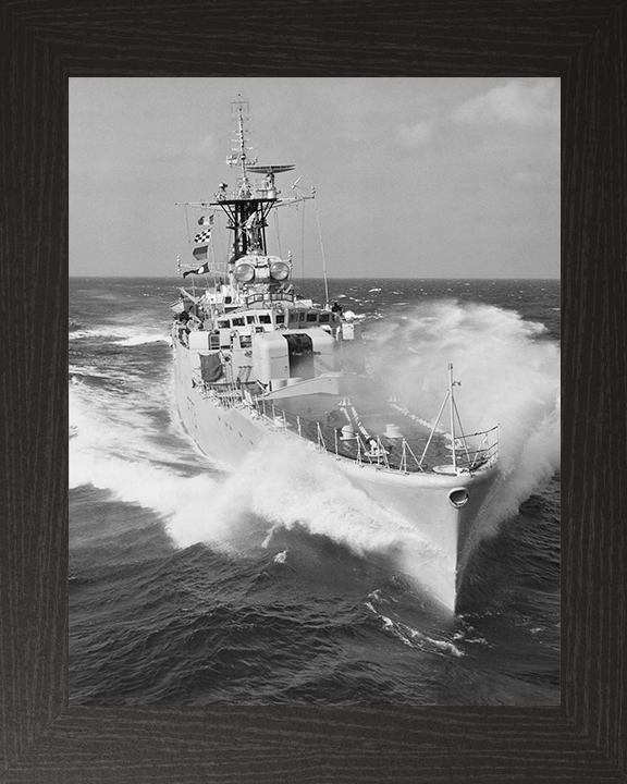 HMS Eastbourne F73 Royal Navy Whitby Class Frigate Photo Print or Framed Print - Hampshire Prints