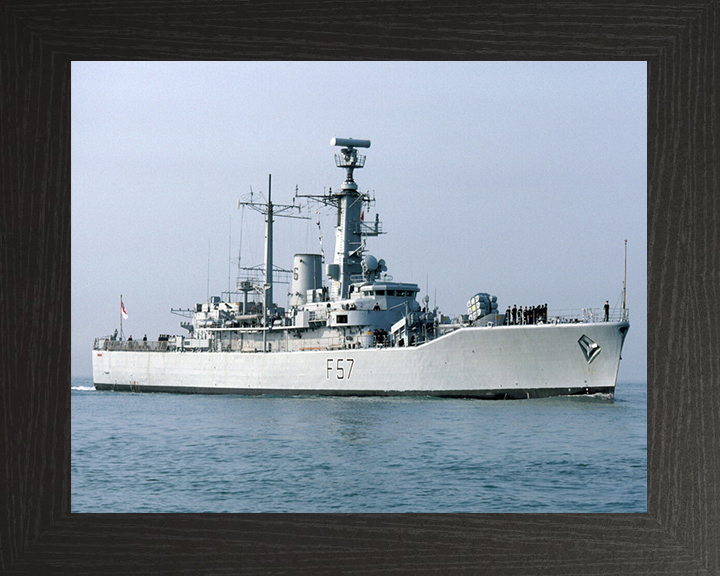 HMS Andromeda F57 Royal Navy Leander class frigate Photo Print or Framed Print - Hampshire Prints