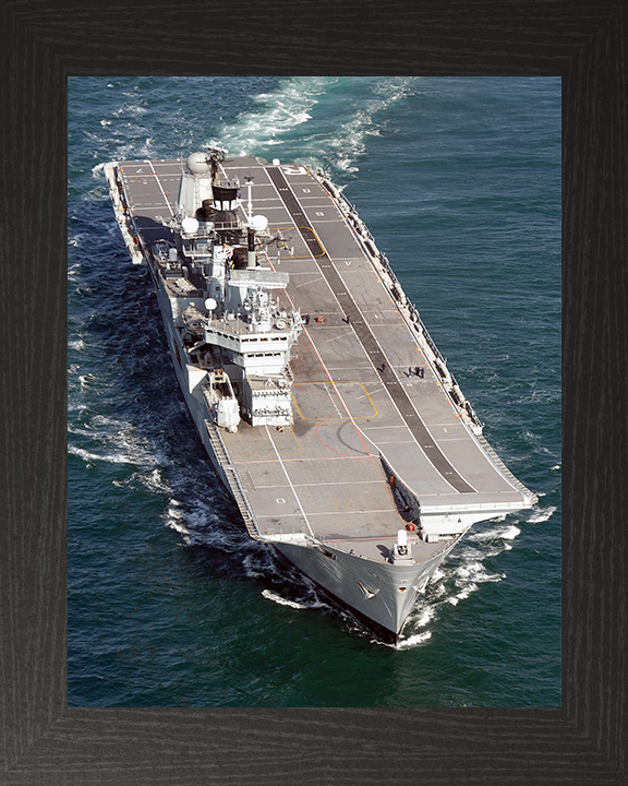 HMS Ark Royal R07 Royal Navy Invincible class aircraft carrier Photo Print or Framed Print - Hampshire Prints