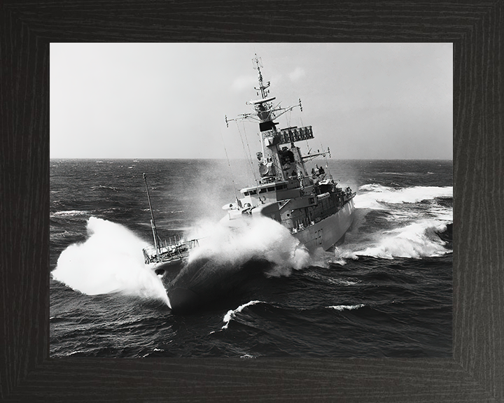 HMS Andromeda F57 Royal Navy Leander class frigate Photo Print or Framed Print - Hampshire Prints