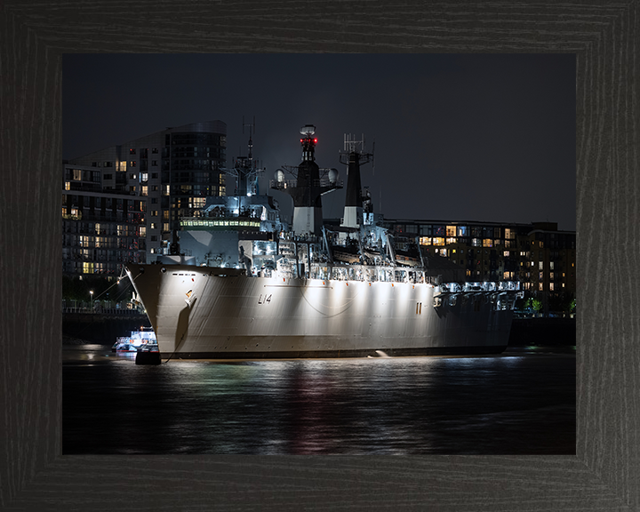 HMS Albion L14 Royal Navy amphibious ship Photo Print or Framed Print - Hampshire Prints