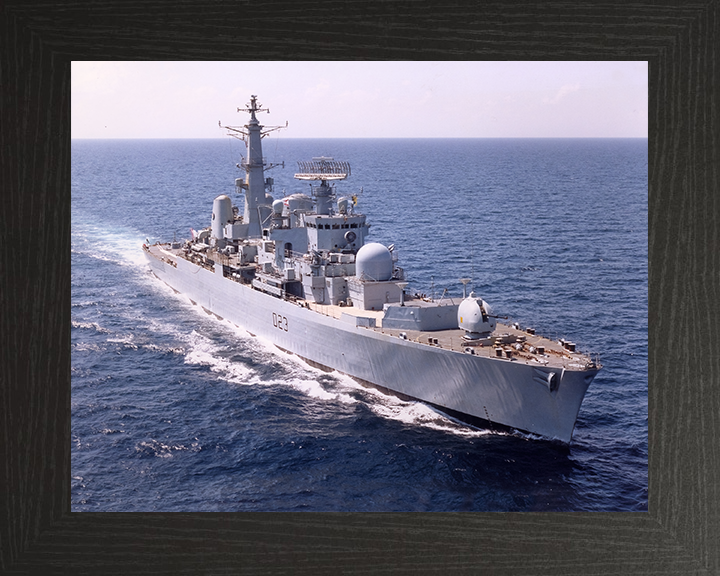 HMS Bristol D23 Royal Navy Type 82 destroyer Photo Print or Framed Print - Hampshire Prints