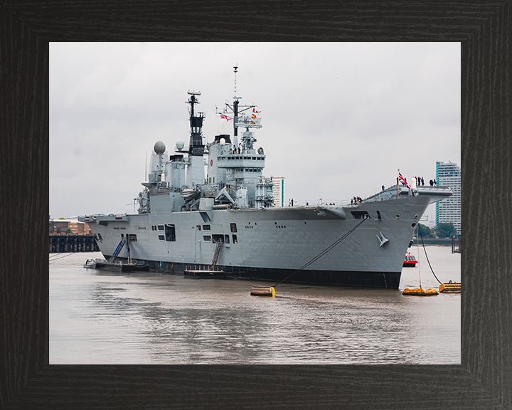 HMS Ark Royal R07 Royal Navy Invincible class aircraft carrier Photo Print or Framed Print - Hampshire Prints