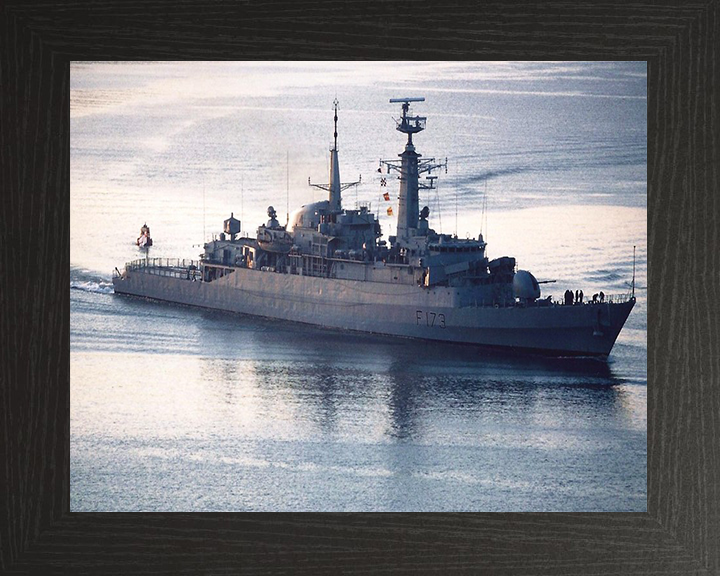 HMS Arrow F173 Royal Navy Type 21 Frigate Photo Print or Framed Print - Hampshire Prints