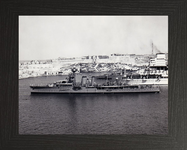 HMS Coventry D43 Royal Navy C class light cruiser Photo Print or Framed Photo Print - Hampshire Prints