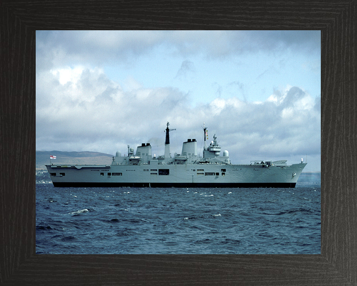 HMS Ark Royal R07 Royal Navy Invincible class aircraft carrier Photo Print or Framed Print - Hampshire Prints