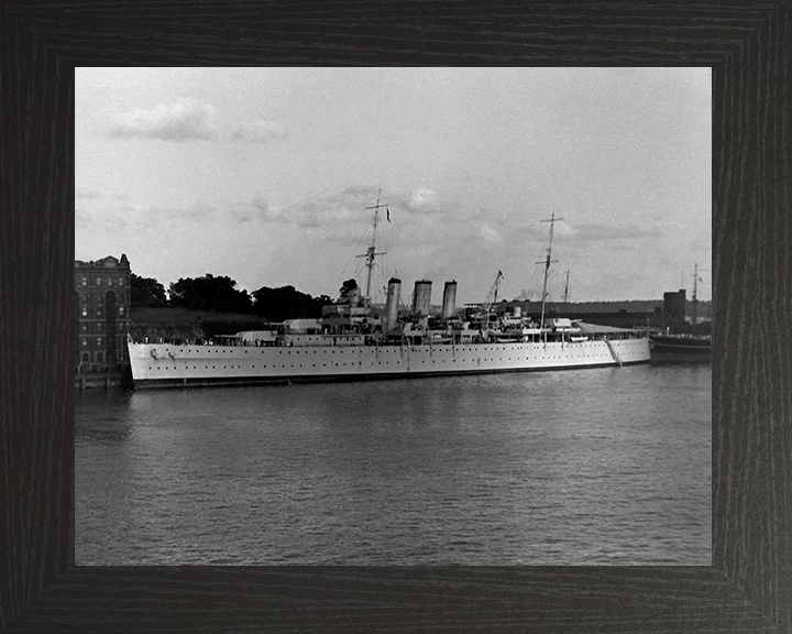 HMS Dorsetshire (40) | Photo Print | Framed Print | County Class | Cruiser | Royal Navy Hampshire Prints