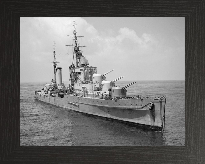 HMS Dido (37) Royal Navy Dido class light cruiser Photo Print or Framed Photo Print - Hampshire Prints